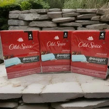  Old Spice Swagger Lot Of 3 Deodorizing Soap Bars  4 Bars Each 12 Bars Total