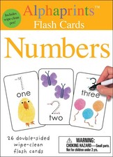 Alphaprints: Wipe Clean Flash Cards Numbers Wipe Clean Activity Flash Cards...