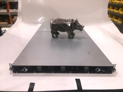SuperMicro 6019P-ACR12L 1U LFF Server w/ AOM-S3224-L, dual PSU, 2x heatsinks