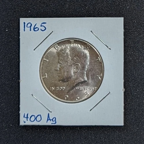 1965 P Kennedy 40% Silver Half Dollar BU/Uncirculated Lot #26K06