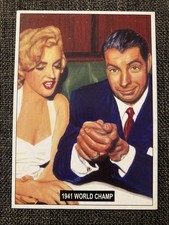 1995 JSW Joe DiMaggio Marylin Monroe 1941 World Champ