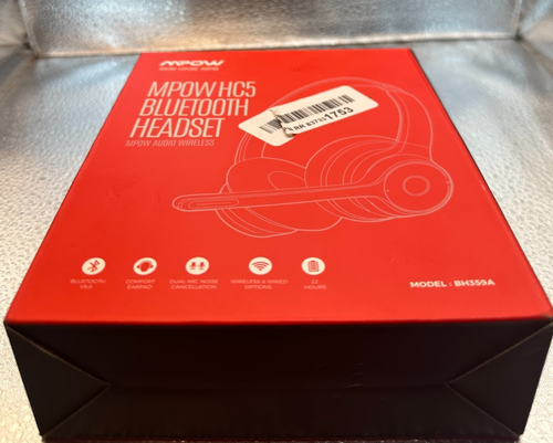 MPOW HC5 Office Trucker Bluetooth 5.0 Headset Noise Cancelling - BH359A - Picture 5 of 5