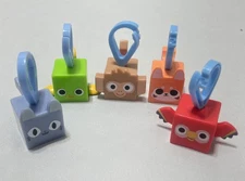 Pet Simulator Happy Meals Toys (Set of 5) 2024 Parrot Fish Monkey Cat Fox