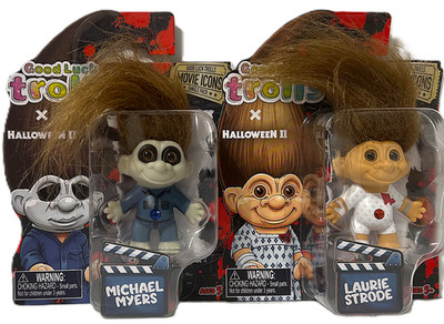 Good Luck Trolls Michael Myers & Laurie Strode Halloween II Troll