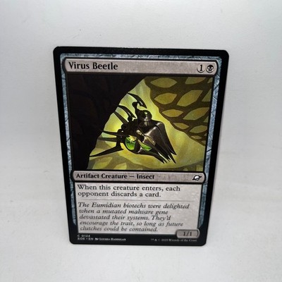 Virus Beetle 124 Common Edge of Eternities Lightly Played