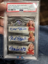 2026 Leaf Metal Pop Century 5 Auto 1/1 Baywatch Electra, Eggert, Nolin,  Psa 10