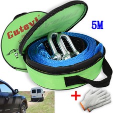 16 Winch Tow Towing Rope 8 Tons Heavy Duty Pu...