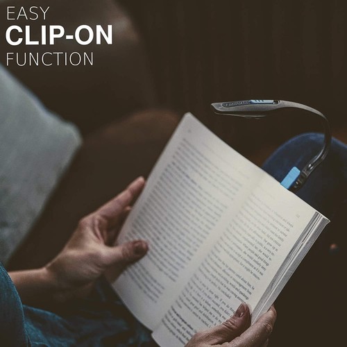 Energizer Clip on Book Light for Reading in Bed, LED Reading Light for Books... - 第 6/7 張圖片