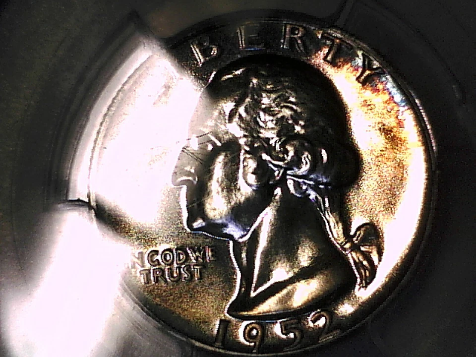 1952 Proof Washington Quarter PCGS PR 66 33282505 Toned - Image 4 of 4