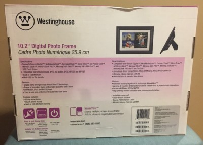 Westinghouse 10.2\" デジタルフォトフレーム Westinghouse 10.2 デジタルフォトフレーム