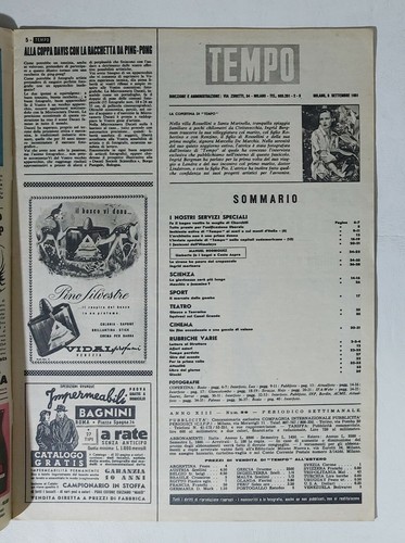 I104691 TEMPO 1951 a. XIII nr 36 - Mary Churcill / Himalaya / Umberto Savoia - Picture 2 of 2