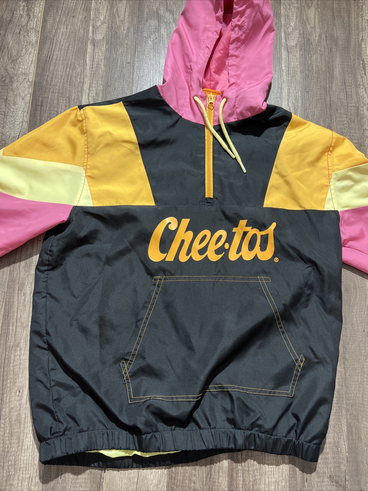 Retro Cheetos Chester Cheetah Basketball Hooded Windb… - Gem