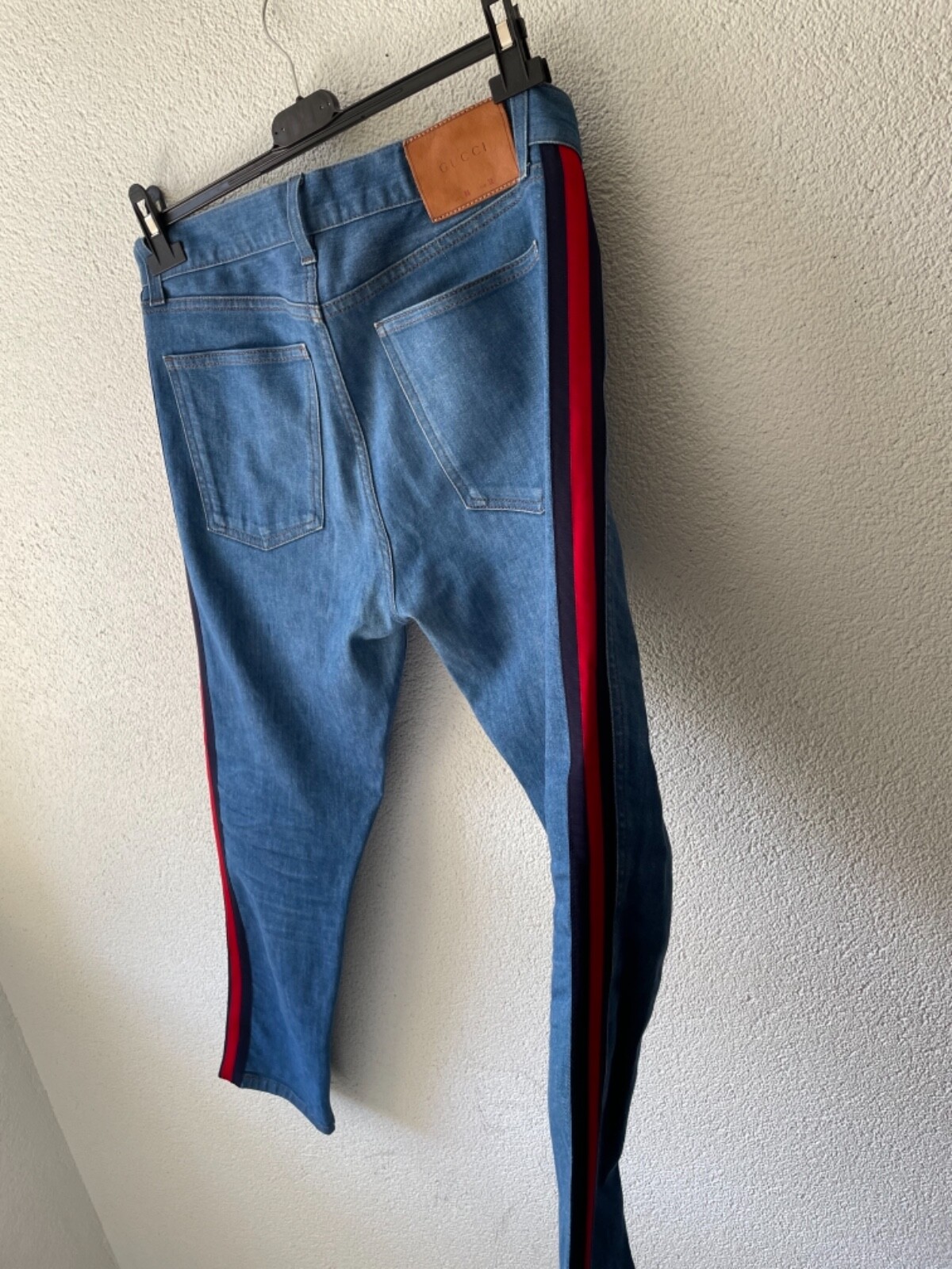Gucci Jeans Mens Size 32 Stripe Clothing Jacket GG | eBay
