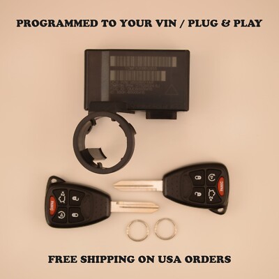 2008-2012 Jeep Liberty Wrangler Immobilizer 05026074AR Programmed Plug & Play