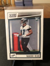 2022 Score Football Base Rookies #351 Nakobe Dean - Philadelphia Eagles