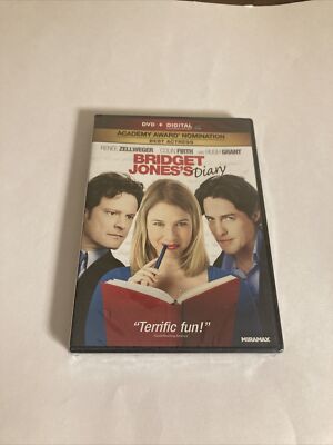 Bridget Jones s Diary DVD Widescreen Renee Zellweger 2001 Movie (NEW/SEALED)