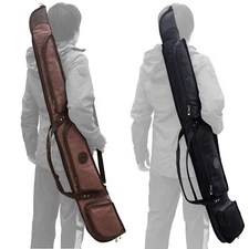 Rifle Shotgun Padded Case Soft Rifle Scope Cover Gun Carry Bag Side Pouch 52inch