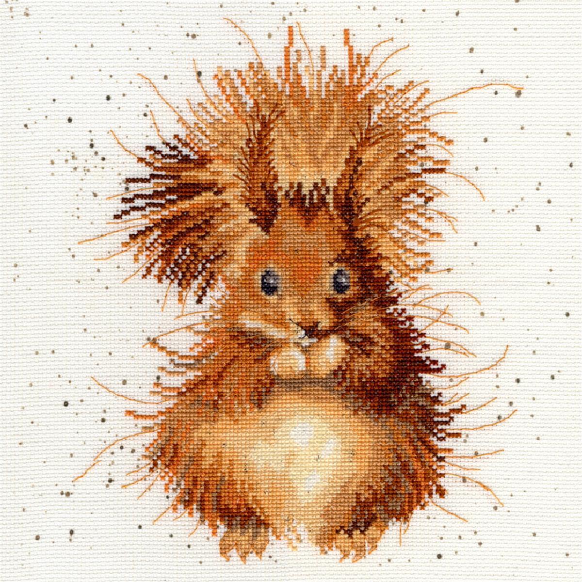 Bothy Threads counted cross stitch Kit ""The Nutcracker"", 26x26cm, XHD14
