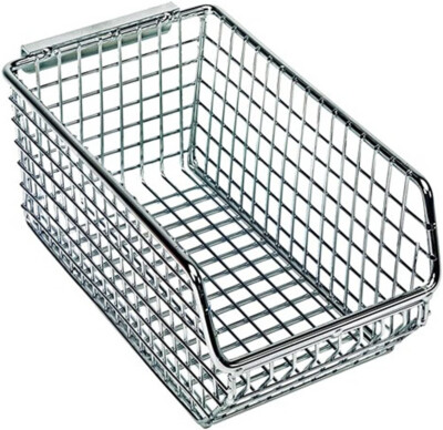 NEW Quantum Storage Systems QMB520C - Mesh Stack & Hang Bin - 7¼'' x 4¼'' x 3''