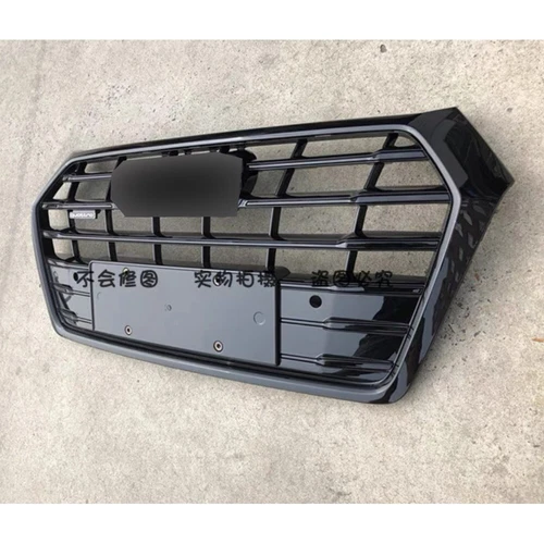 Grille de calandre de pare choc avant mode noir brillant neuve compatible avec Audi Q5L 2018 2019 2020