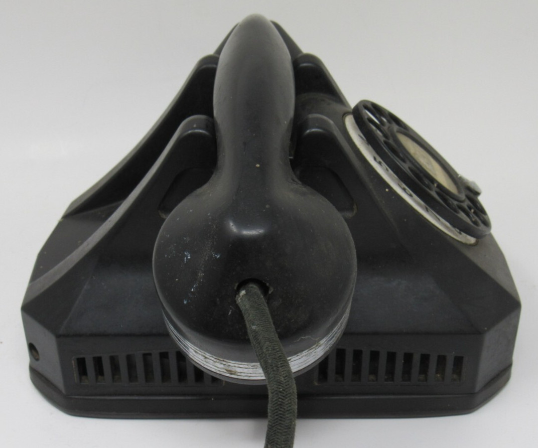 Vintage Strowger Pax Monophone Automatic Electric Bakelite Rotatory Telephone