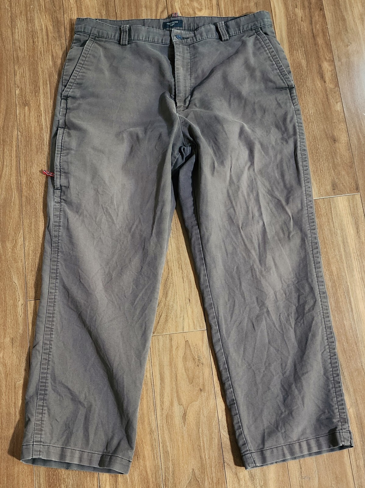 Dockers Relaxed Fit 38x30 Cargo Utility Work Pants 100% Cotton-image