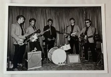 8.5x11.5 computer printed picture on HP photo paper THE BEATLES circa Hamburg