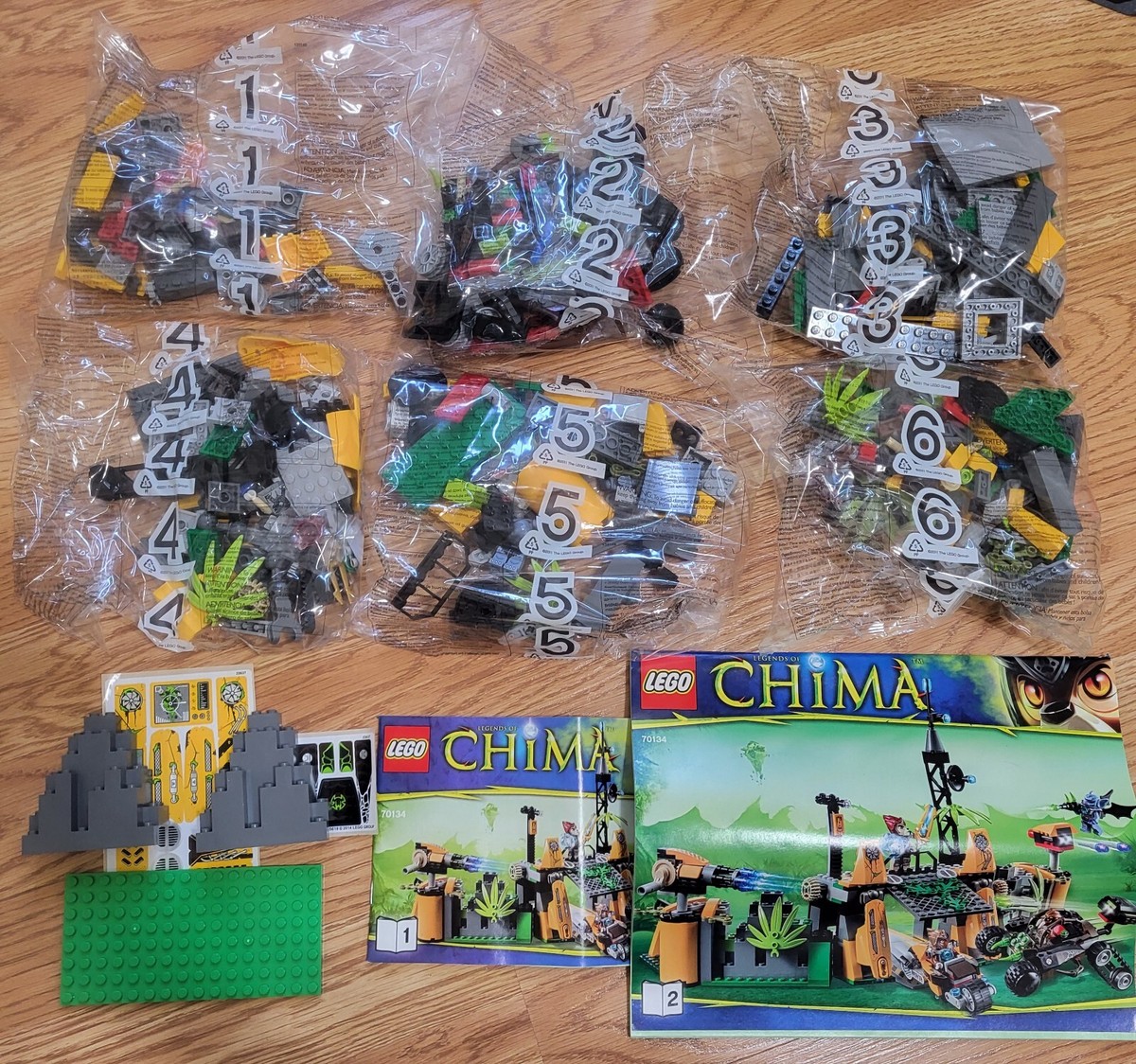 Lego 70134 Legends Of Chima Lavertus Outland Base New In Sealed