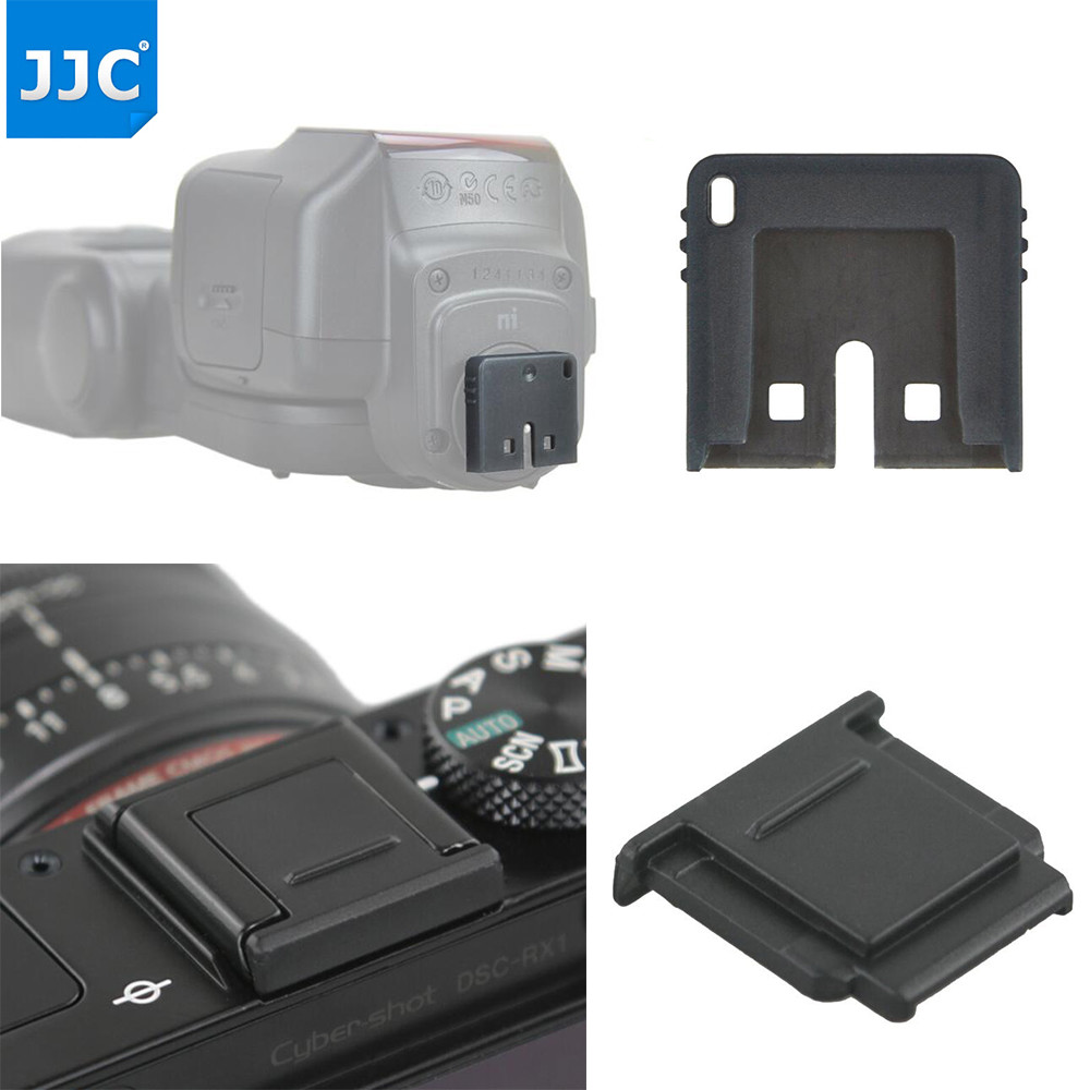 Sony Camera Hot Shoe Cover +MI HVL-F28RM Flash ECM-B1M Microphone