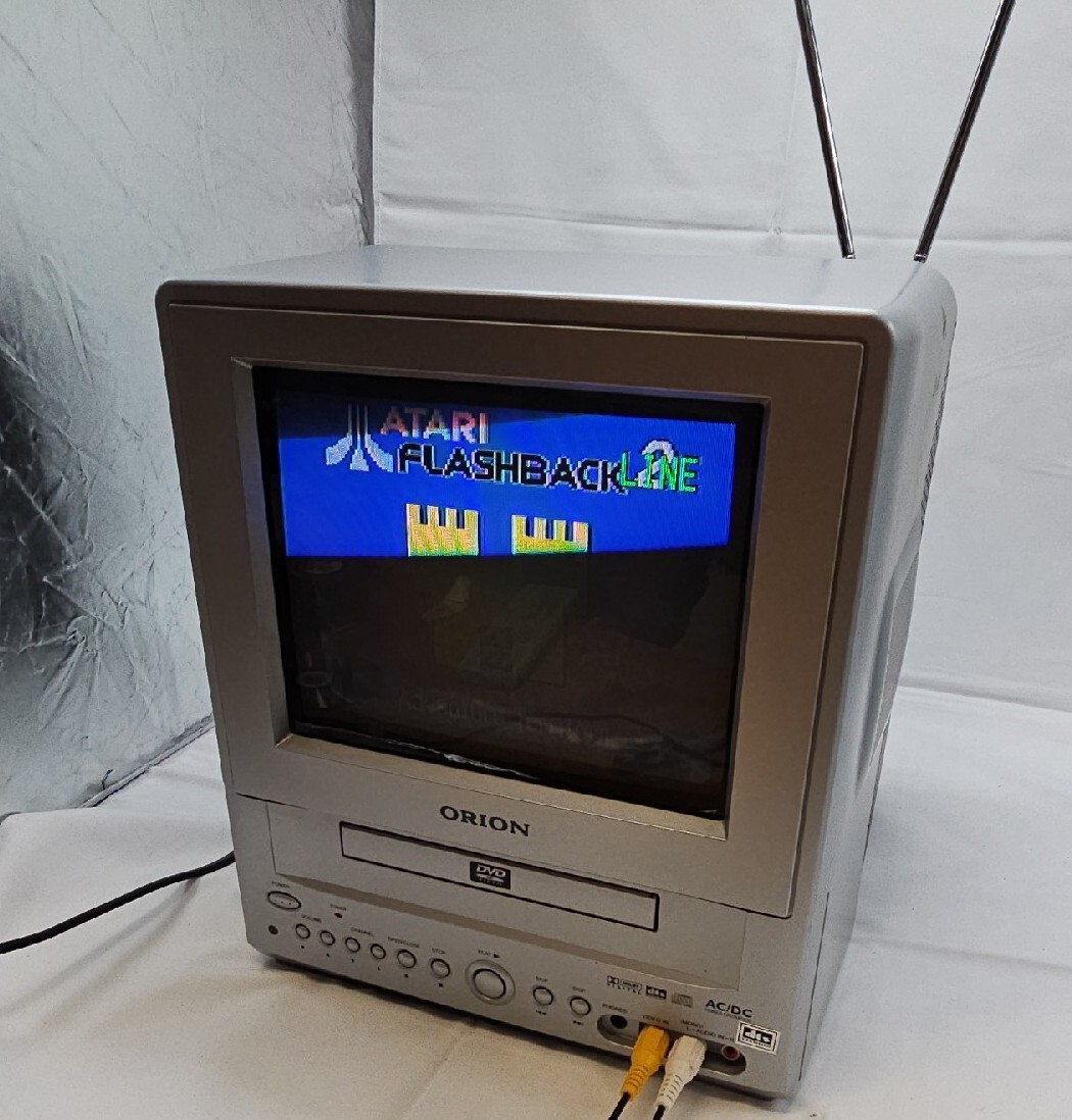 Orion Retro Gaming CRT TV DVD Combo 9'' Portable TVDVD092 with Remote