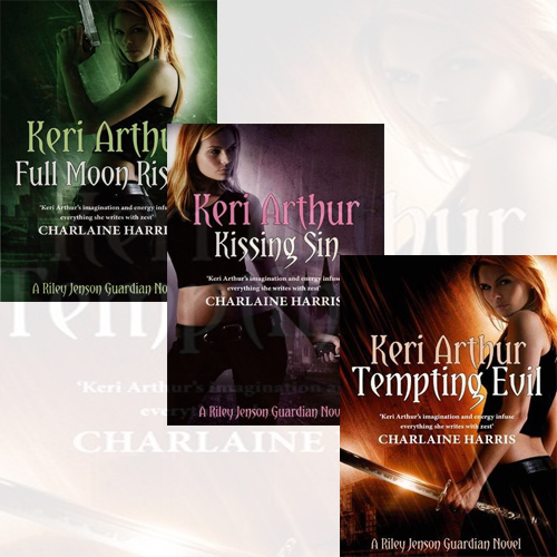 Keri Arthur Collection, 3 Books Set (Full Moon Rising, Kissing Sin, Tempting)NEW