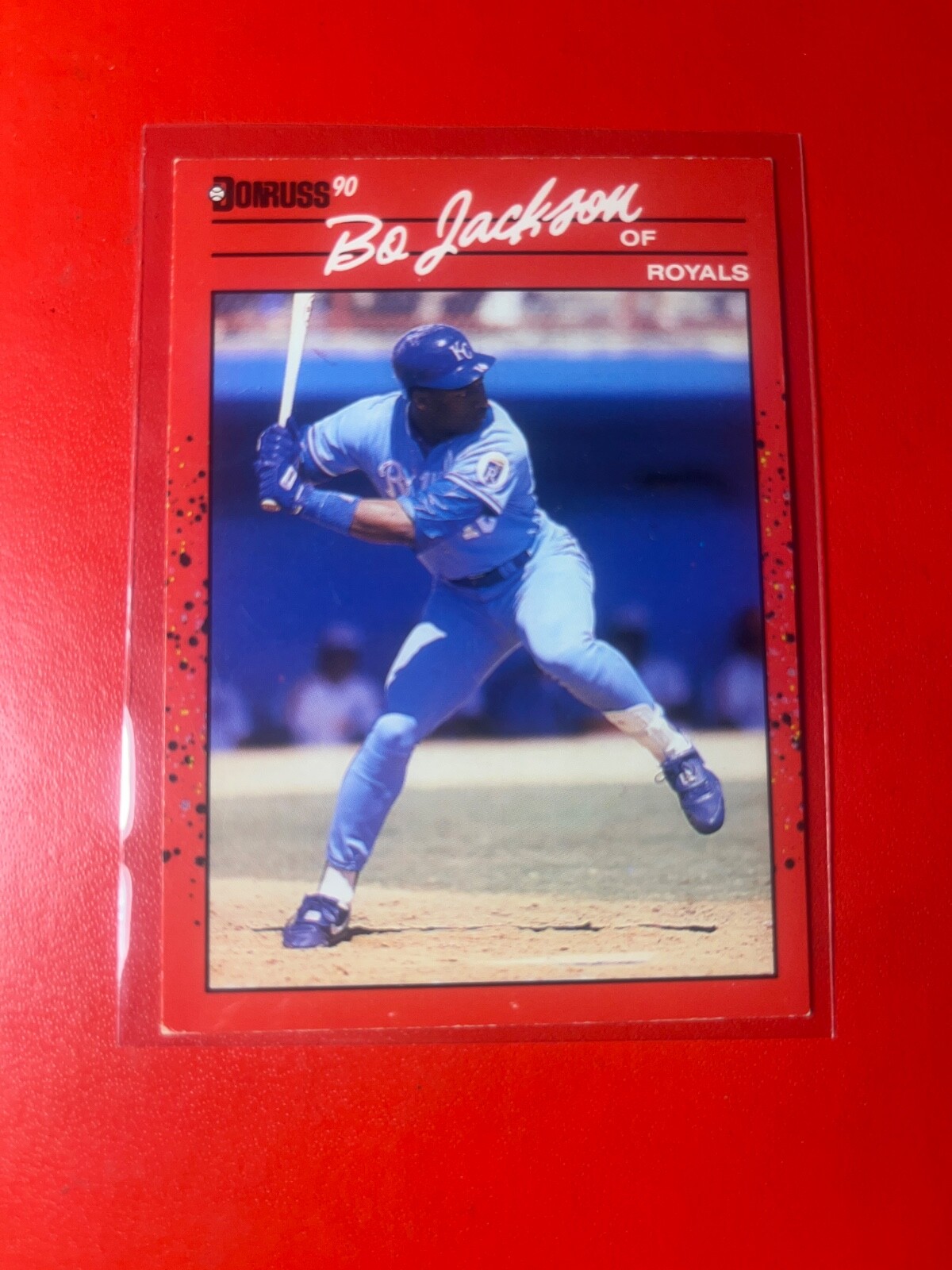 1990 Donruss - . After Inc in the Copyright on Back #61 Bo Jackson