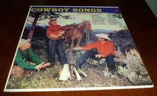 YODELING SLIM CLARK 33 RPM LP COWBOY SONGS COUNTRY WESTERN MASTERSEAL 1957