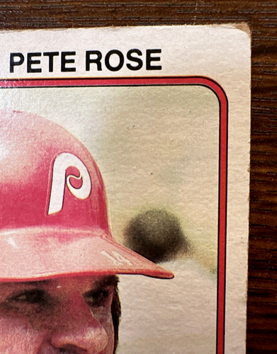 1980 Topps # 540 Pete Rose VGEX, no creases, Phila. Phillies "King of HITS" π₯βΎ - Picture 5 of 10