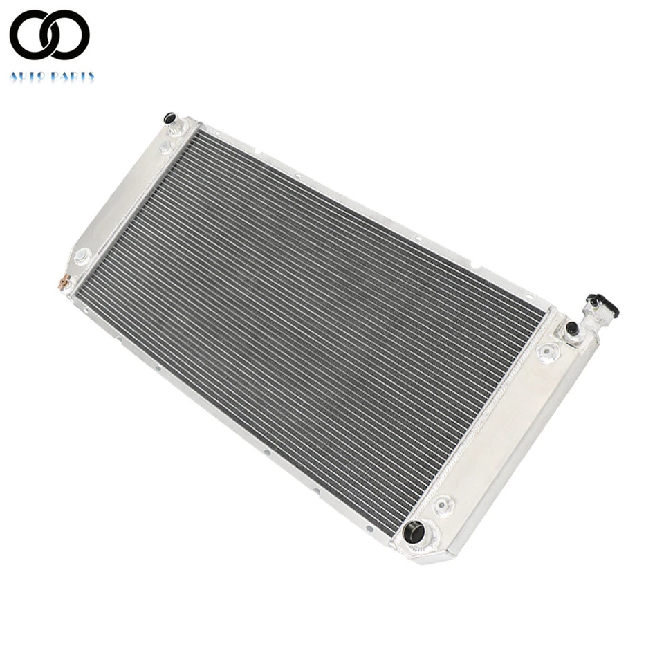 Radiador 1520 34" W 3 filas para Chevy/GMC C/K 1500 2500 3500 1988-2000 Tahoe Yukon Foto 4 de 4