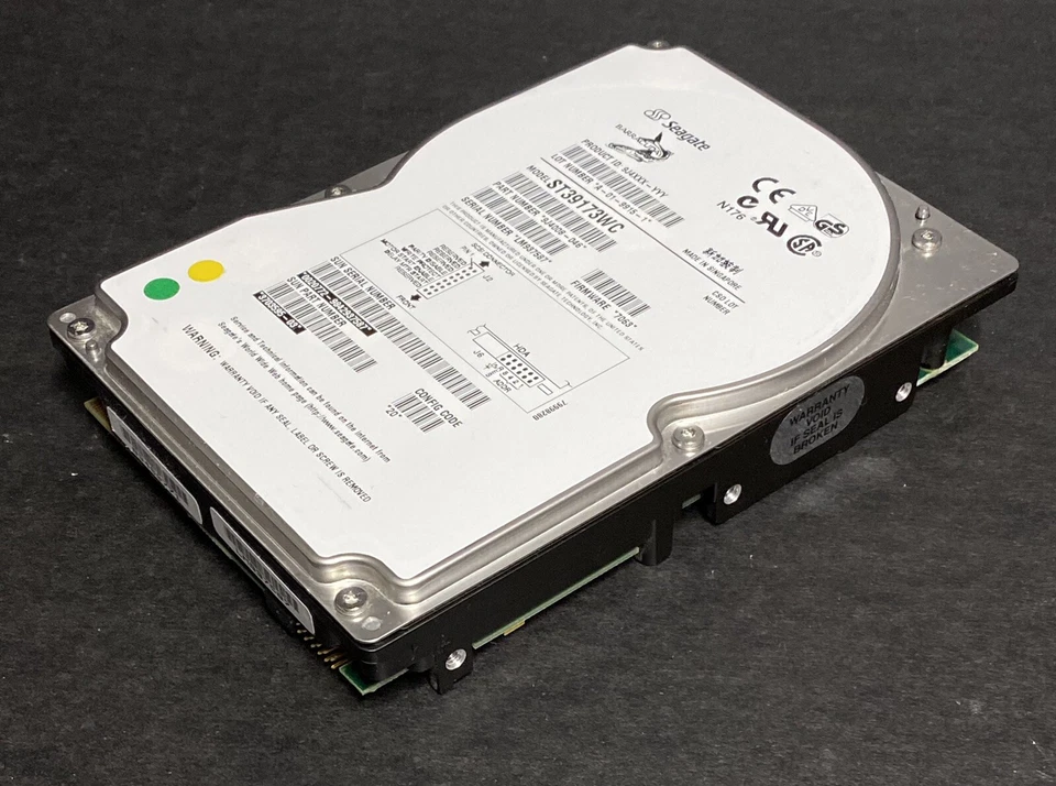 SUN 370-3595 9.1GB 7200 RPM 80-pin SCA SCSI HDD, Seagate ST39173WC, 9J4008-045 - Image 4 of 4