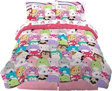 Squishmallows "Squeeze Together" Kids Bed Set-AB0B5B6YP125, AB0B5B2HJ3N5