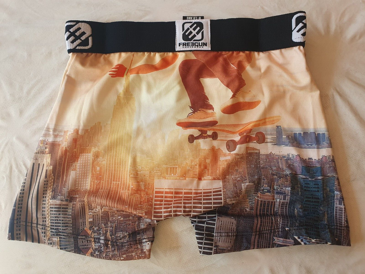 Lot de 3 boxers homme T2 (Small): Tweet boxer de la marque Freegun avec