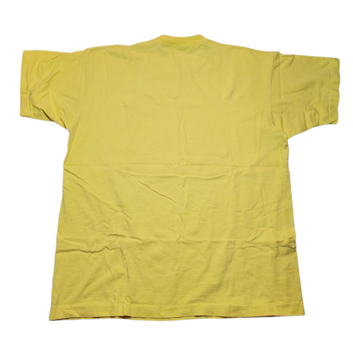 VTG 90s Heather Ridge USTA Tennis Tee T-Shirt XL Yellow Single-Stitch - Picture 5 of 8