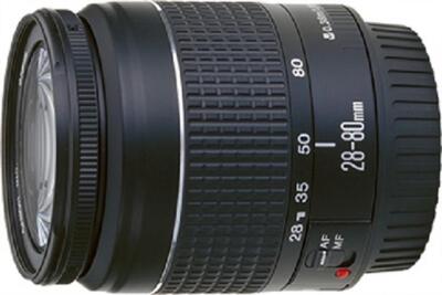 Canon EF 28-80mm f/3.5-5.6 II schwarz Fotografie Objektiv Kamera Objektiv