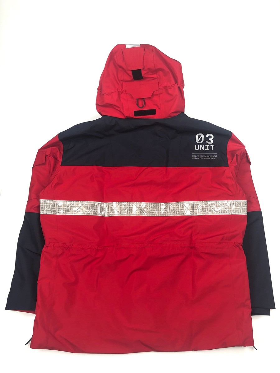 NWT XXL POLO RALPH LAUREN RLX RED NAVY BLUE WATER-REPELLENT