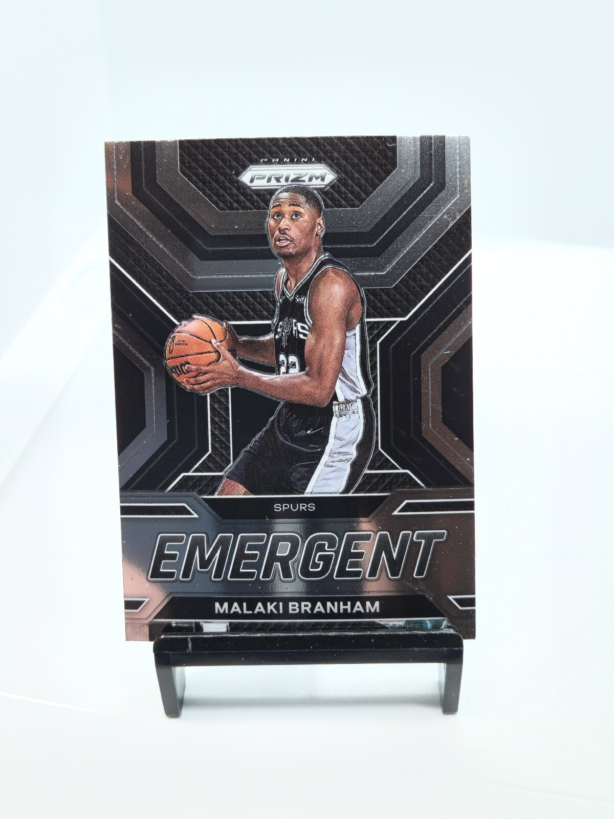 2022-23 Panini Prizm Malaki Branham Emergent Rookie San Antonio Spurs #28