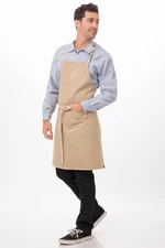 Chef Works Unisex Austin Bib Apron (ABCD056)