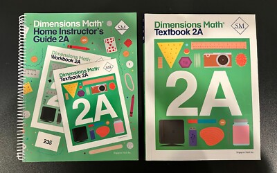 Dimensions Math Textbook 2A & Dimensions Math Home Instructor's Guide 2A