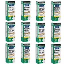 12 Pack! Family Care Nasal Relief Spray - Severe Congestion Relief! 0.5oz