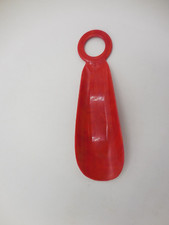 Vintage Crystal Tex Co Plastic Shoe Horn Orange Pasadena CA