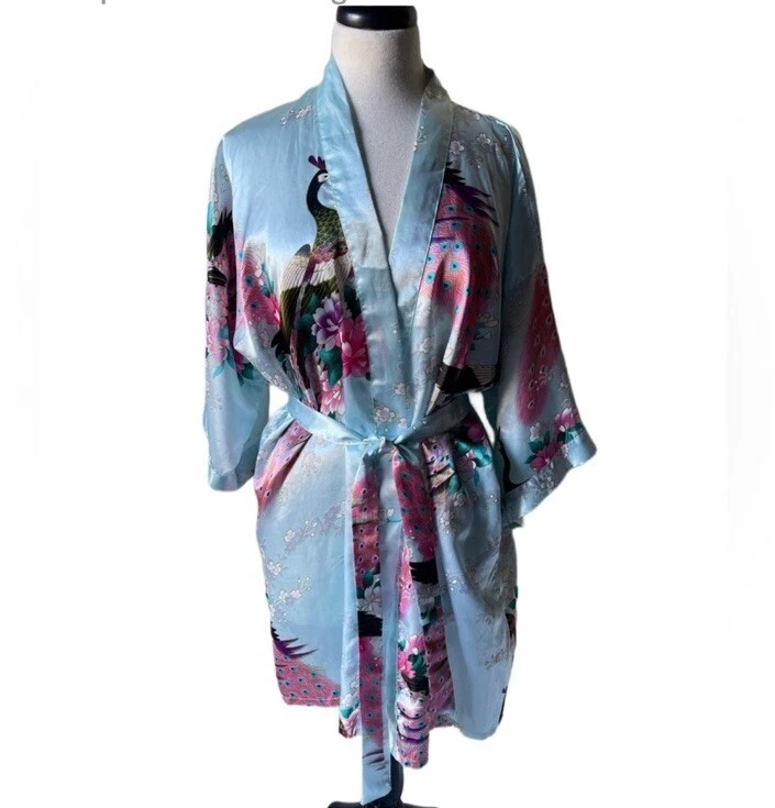 knee length dresses for ladies Kimono Dressing Robe for Womens main image 0