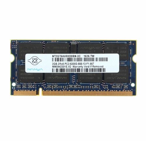 LOT Nanya 8GB 4GB 2GB DDR3/DDR2 12800L 12800S/10600S 6400S 5300S Memory RAM`Test - Picture 2 of 15
