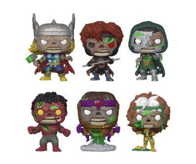 Funko Pop! Marvel Zombies Bundle #787-791 and #794 Zombie Thor