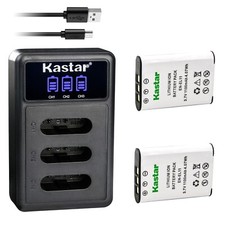 Kastar Battery Triple Charger for Nikon EN-EL11 MH-64 Coolpix S550 Coolpix S560